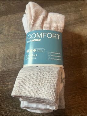 Comfort By Thorlo Maximum Cushioning 3 Pair Pack Men’s Shoe Size 7-12
